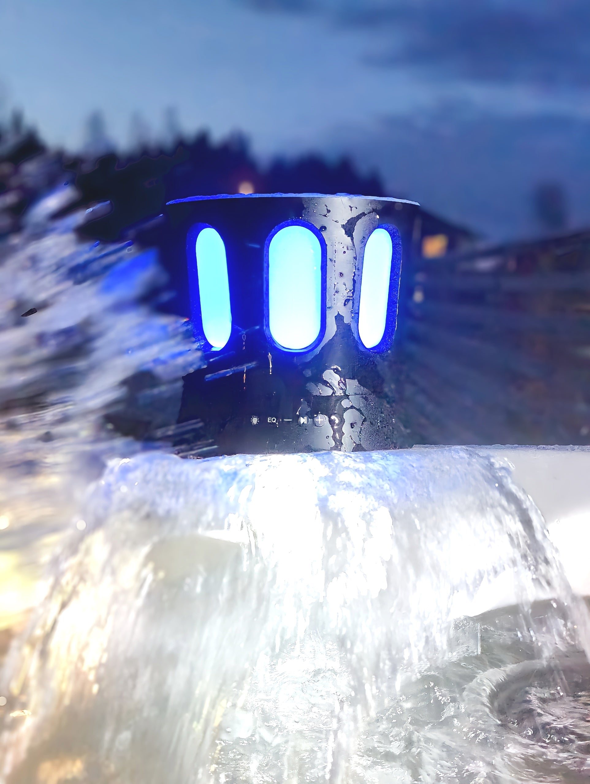ZONEspeaker is waterproof and suitable with jacuzzi