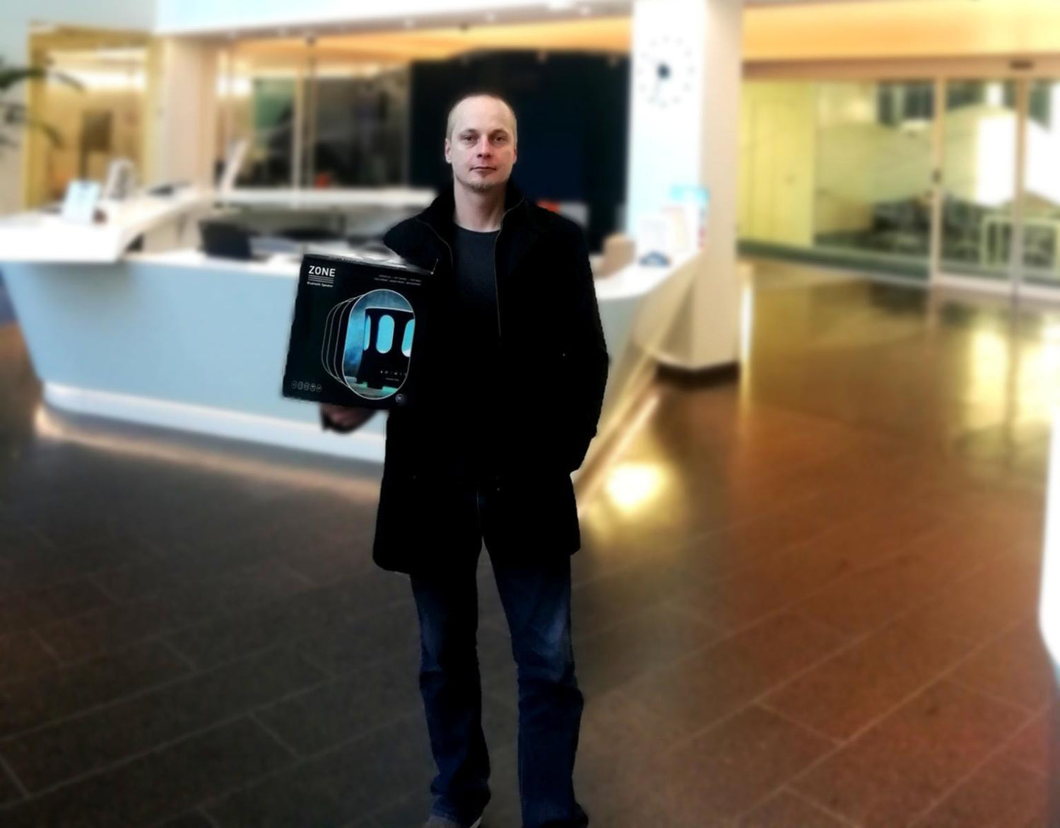 ZONE Bluetooth speaker Inventor- Jarno Voutilainen